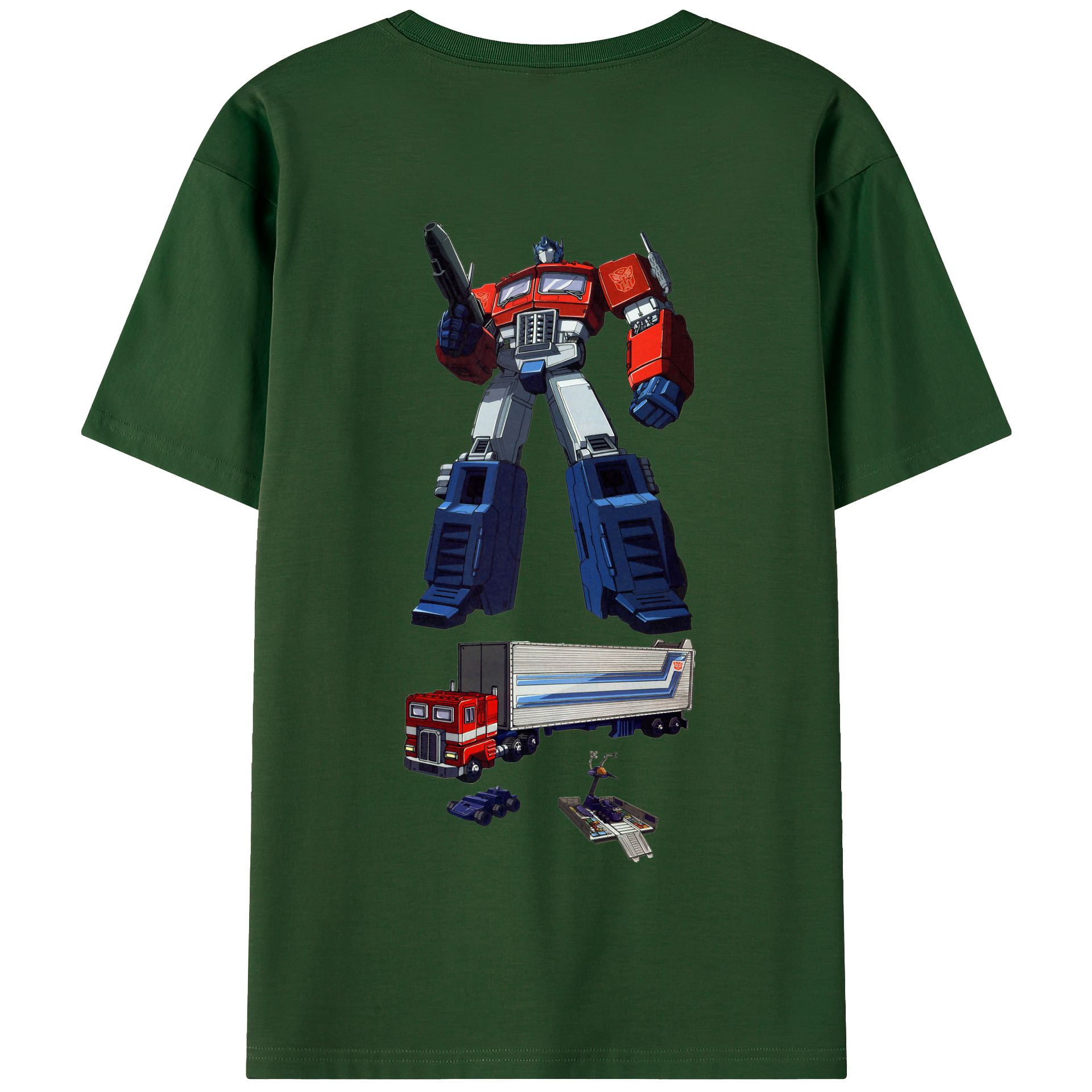 （画像用）  綿100％半袖Tシャツ（背面プリント）